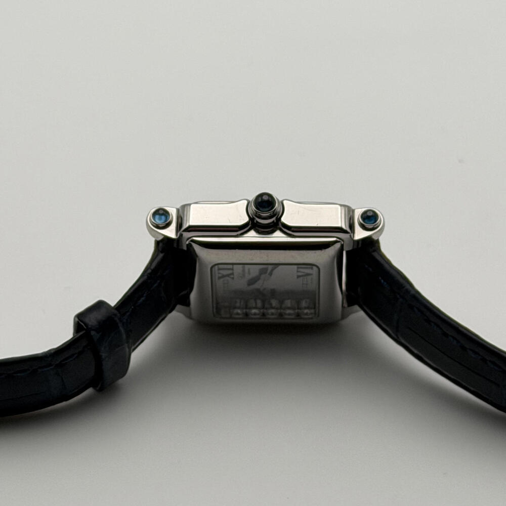 Chopard Happy Sport Diamond Square Watch – Stainless Steel – Swiss Made - Picture 8 of 11
